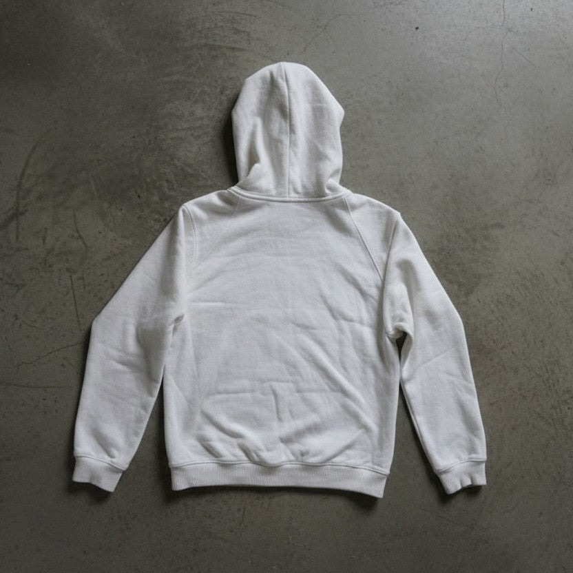 Hoodie blanc Adidas – taille M (oversize)
