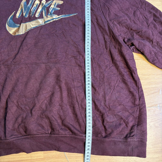 Hoodie Oversize bordeaux - Nike - Taille L