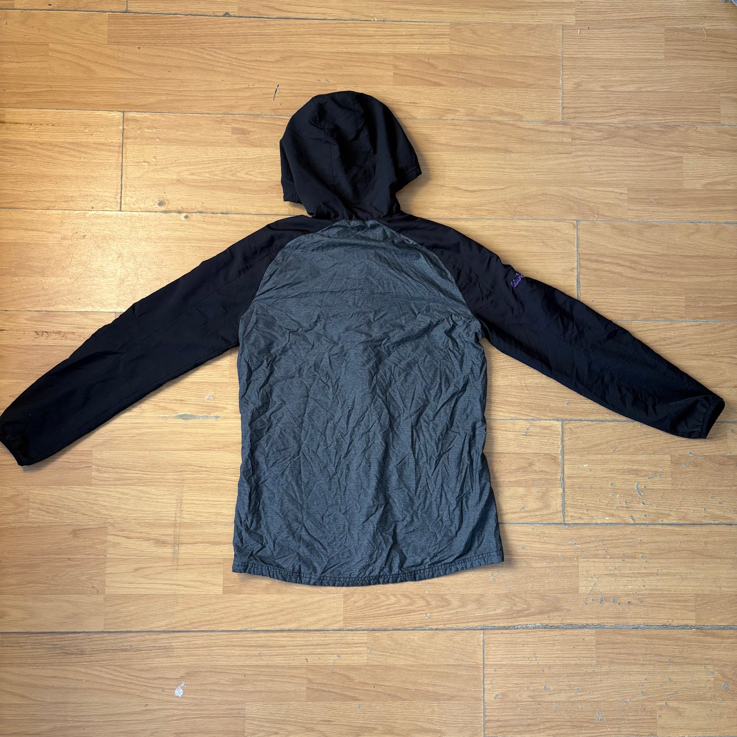 Veste coupe-vent de sport noire - Adidas - Taille S