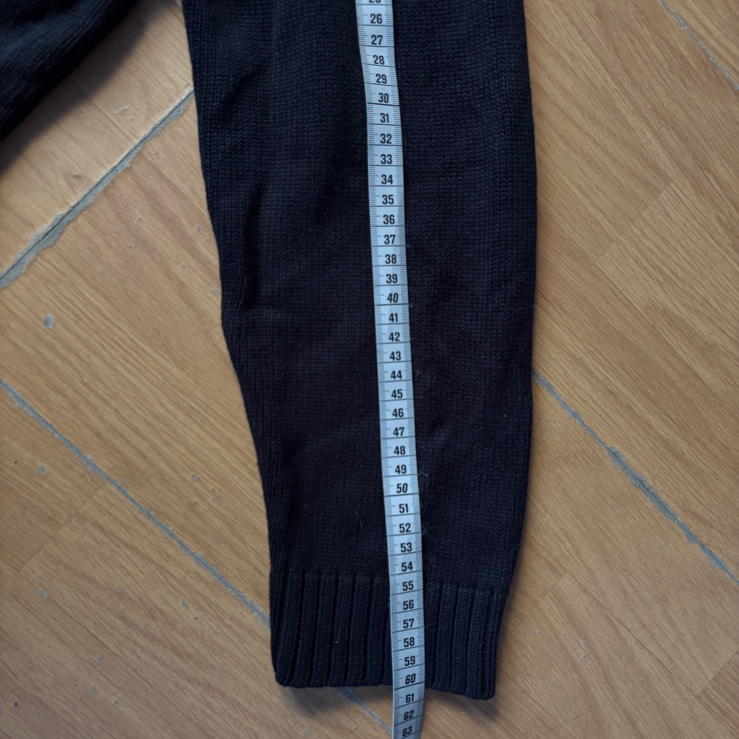 Pull zippé noir - Ralph Lauren - Taille XXL