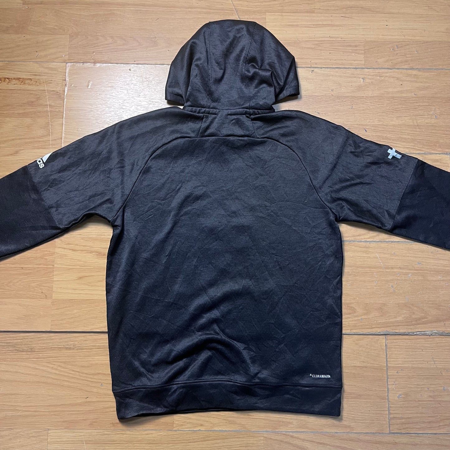 Hoodie gris Orange Lutheran Volleyball - Adidas - Taille S