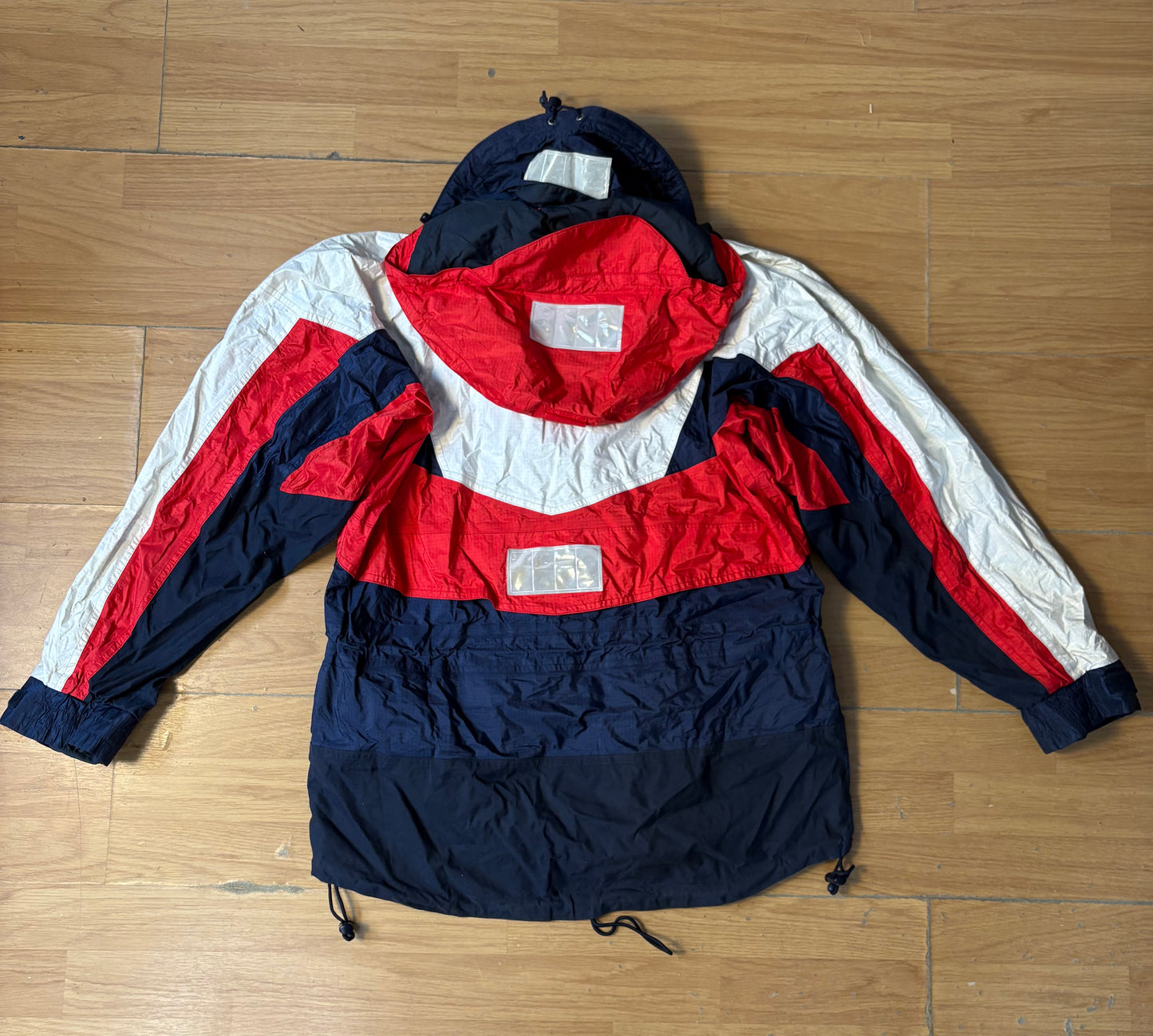 Manteau impermeable bleu et rouge - Helly Hansen - Taille S
