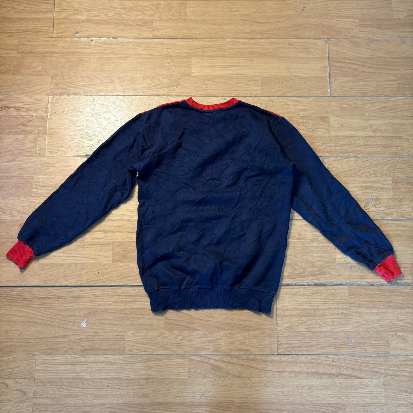 Sweat crewneck rouge et bleu - Fila - Taille XD