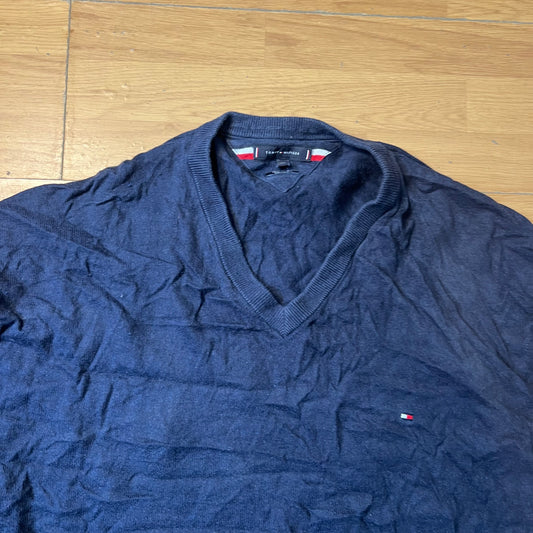 Pull bleu marine - Tommy Hilfiger - Taille 5XL