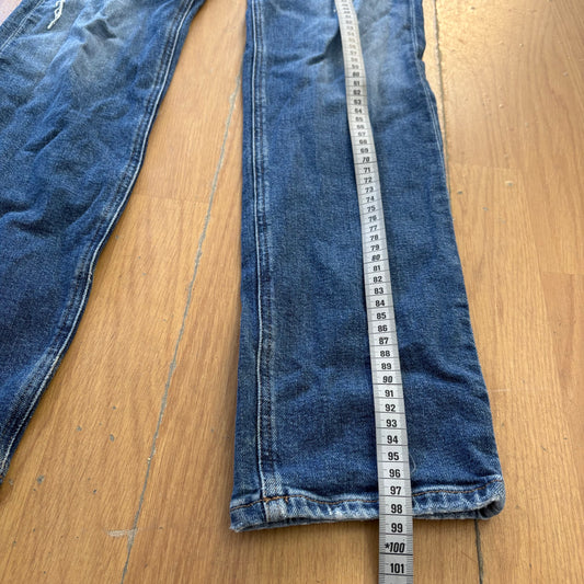 Jean bleu troué Straight cut - Tommy Jeans - Taille w30 l32