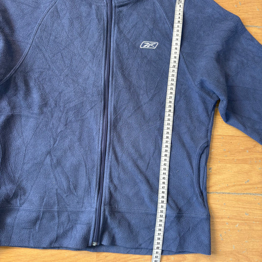 Hoodie zippé bleu - Reebok - Taille XL youth
