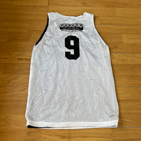 T-shirt football réversible blanc et noir - Taille S