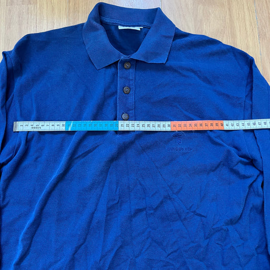 Sweat polo Trussardi bleu foncé – Taille M