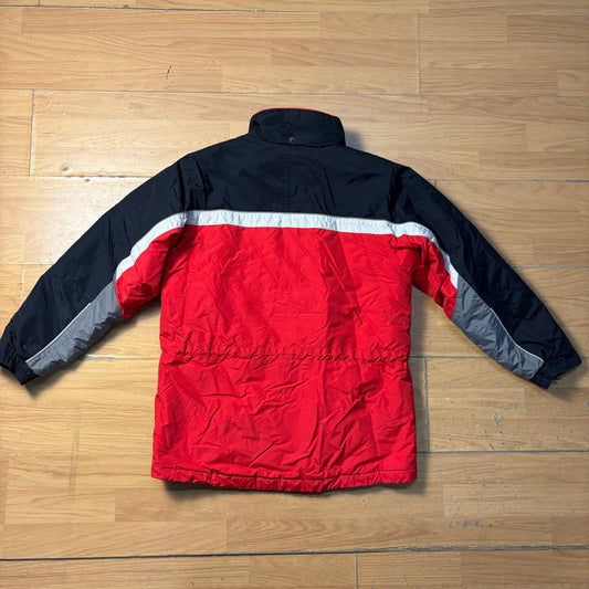 Parka rouge et noir Columbia – Taille 14/16 ans