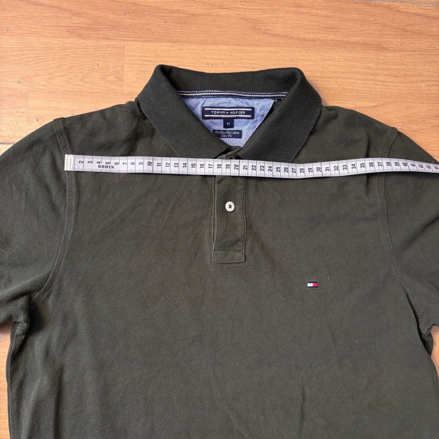Polo vert foncé Tommy Hilfiger – Taille M