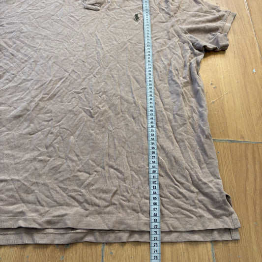 Polo beige - Polo by Ralph Lauren - Taille XXL