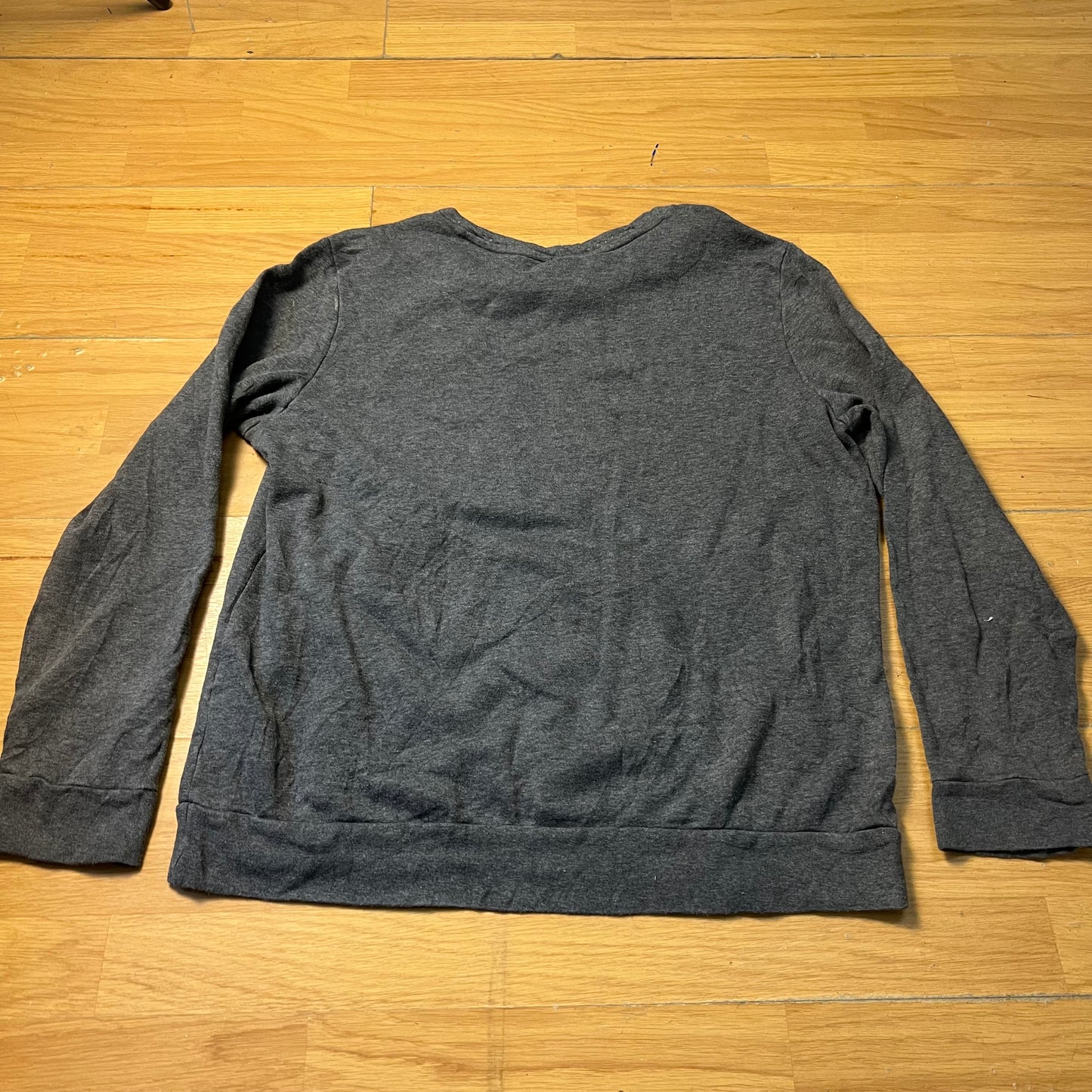 Sweat gris sans capuche - Adidas - Taille M/L