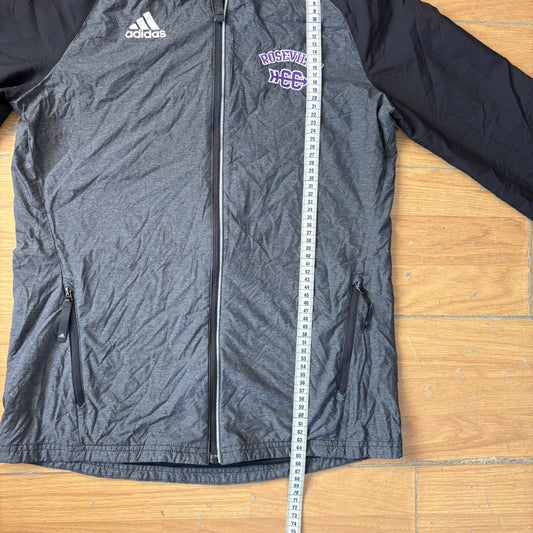 Veste coupe-vent de sport noire - Adidas - Taille S