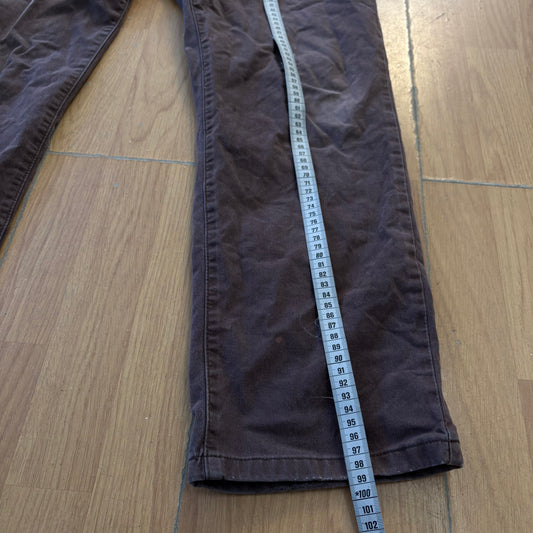 Jean marron coupe droite - Pierre Cardin - Taille w34 l30
