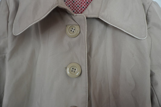 Trench beige fluide – BY ZAINAB