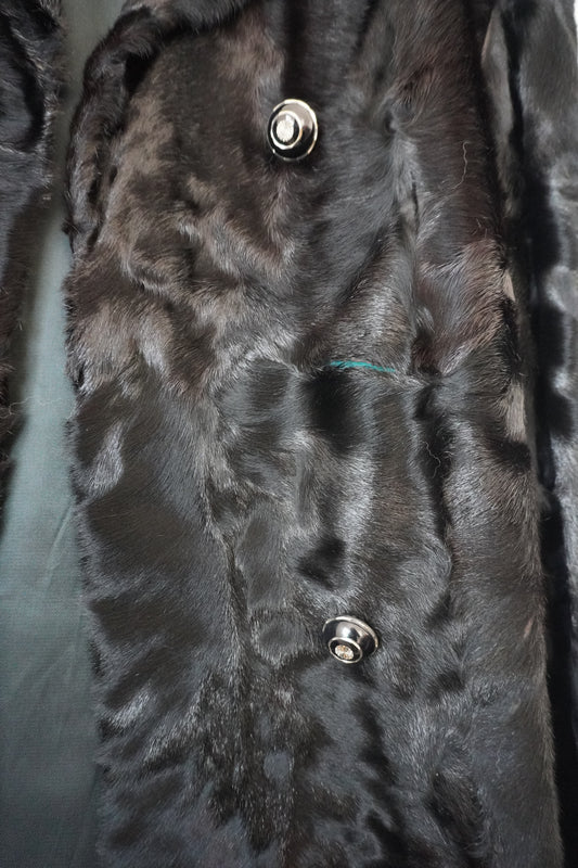 Manteau fourrure noir – Taille – M