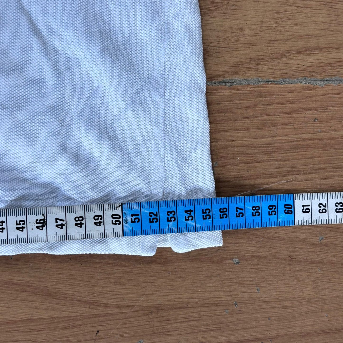 Polo Kappa – Taille M (coton, blanc)