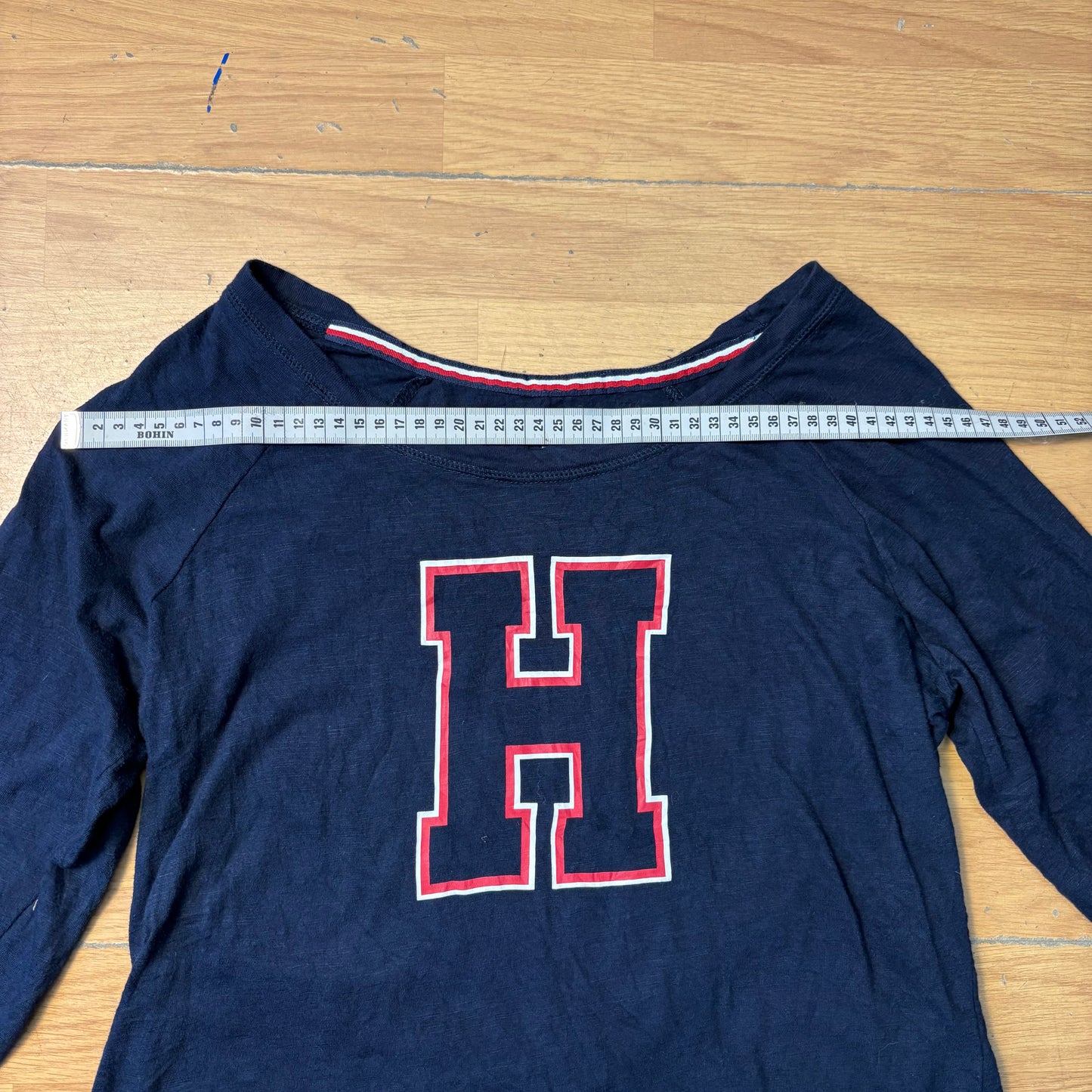 T-shirt manches longues bleu Tommy Hilfiger – Taille S