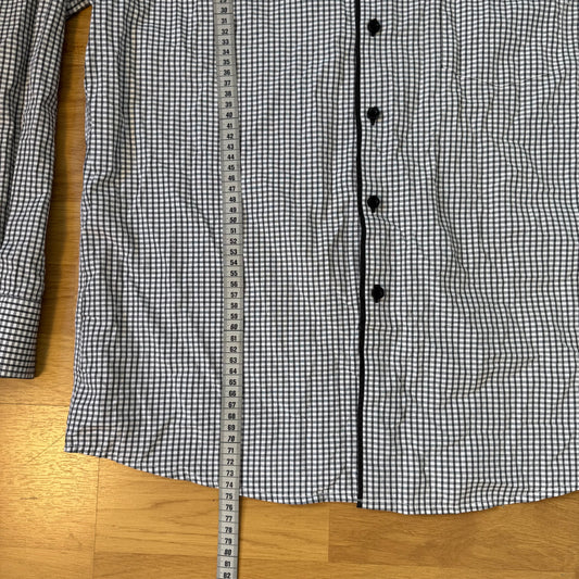 Chemise à carreaux noir & blanc Polo Taille 43