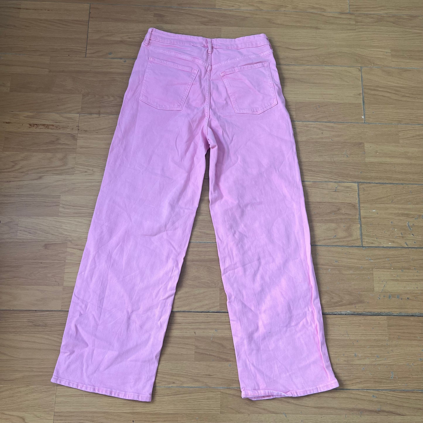 Jean rose - Old Navy - Taille 10 (Sky-Hi Wide Leg, Extra High Rise) by SARLOTTE