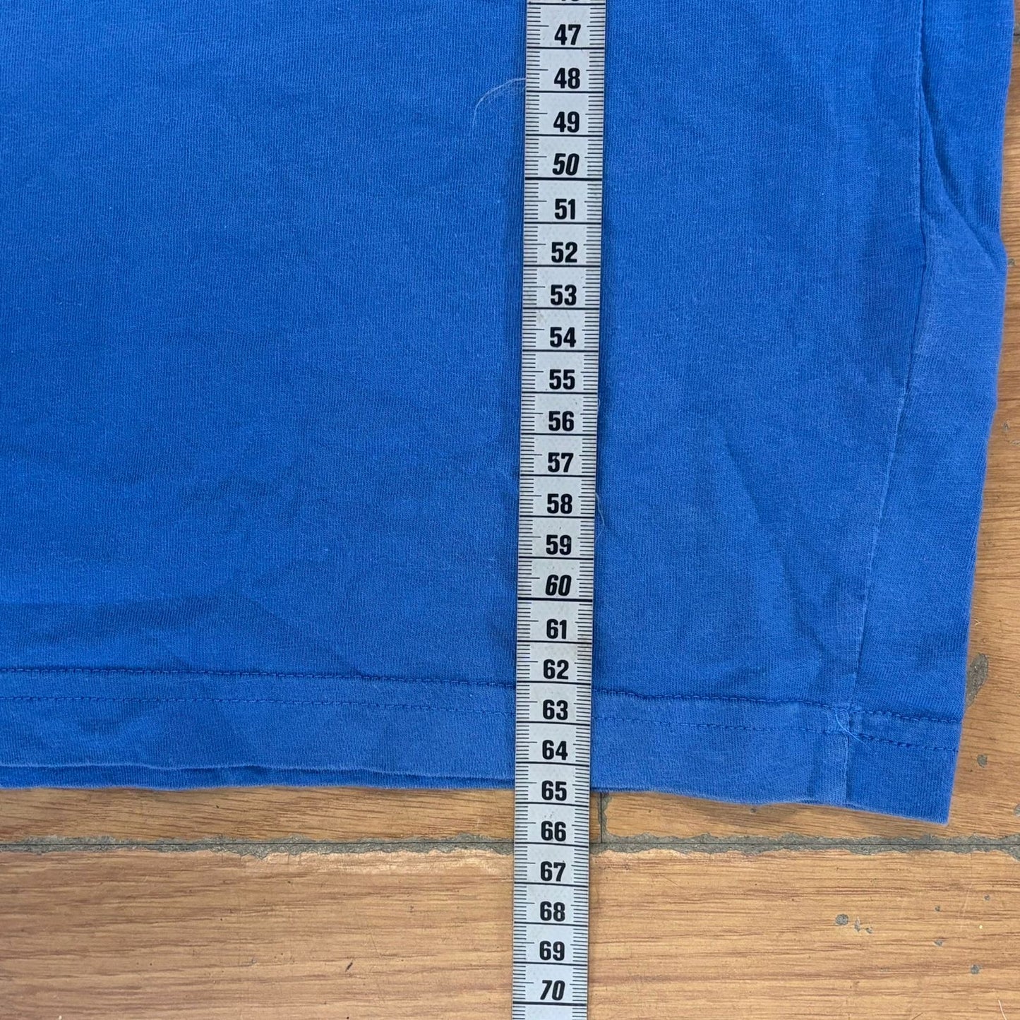 T-shirt Adidas – Taille S (coton, bleu)