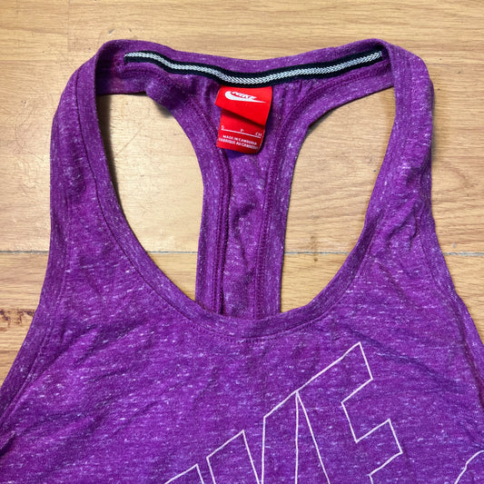 Top sport crop violet - Nike - Taille S