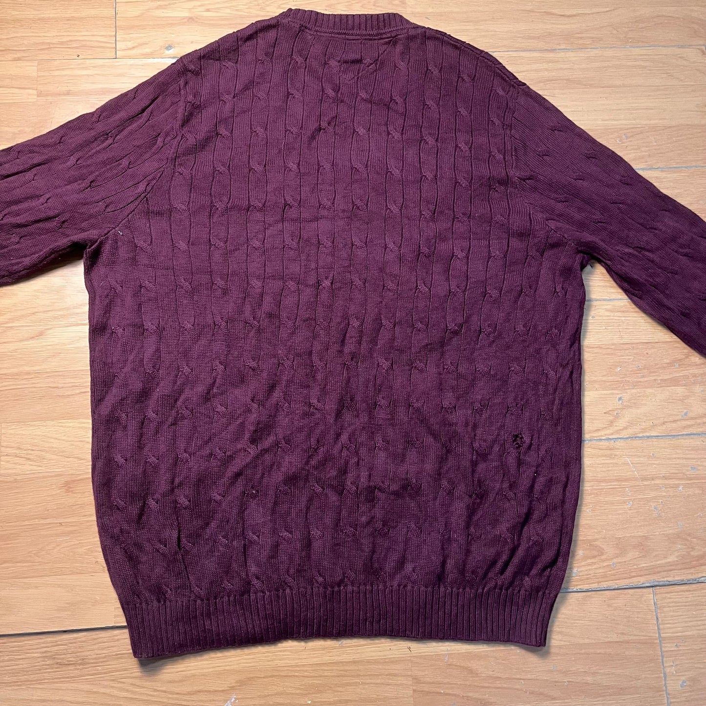 Pull bordeaux Tommy Hilfiger – Taille – 3XL