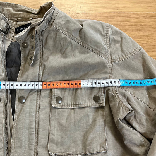 Veste beige Open Dich mi-longue – Taille L