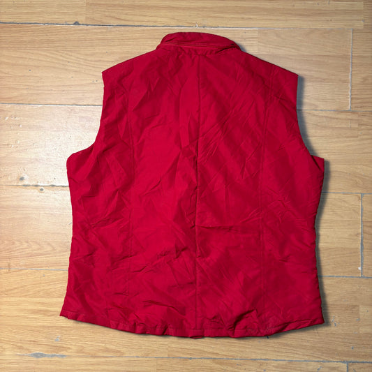 Doudoune sans manches rouge Nike – Taille XL