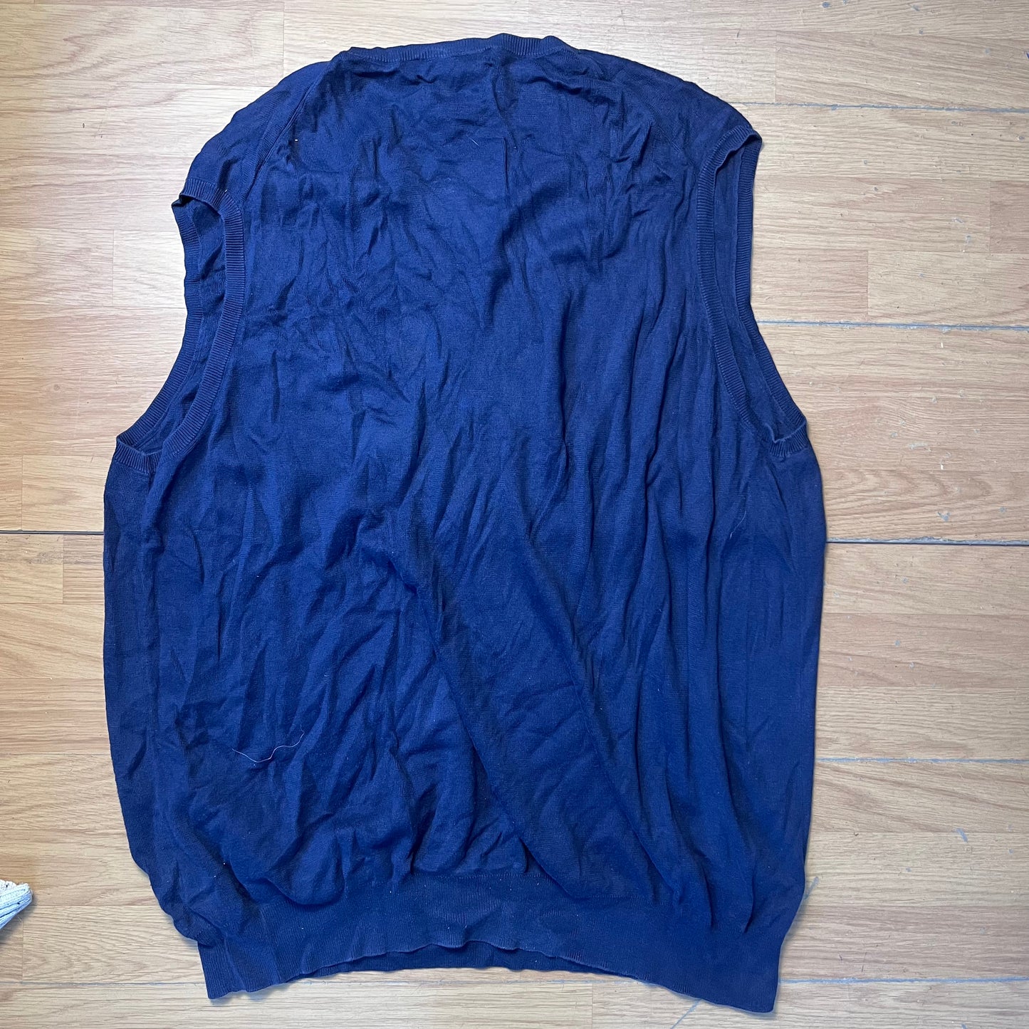 Pull sans manches bleu marine - Polo by Ralph Lauren - Taille 2XL