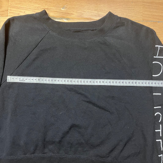 Pull crewneck noir - Hollister - Taille M
