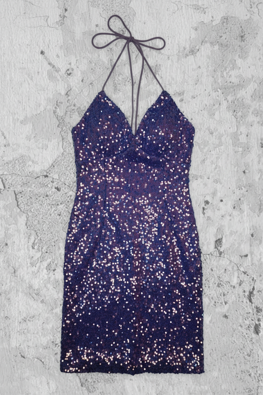 Robe de Fête - Encolure profonde - Taille L