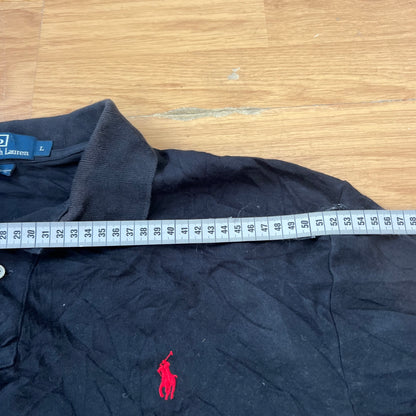 Polo noir - Ralph Lauren - Taille L