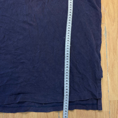 Polo bleu foncé / violet - Ralph Lauren - Taille L