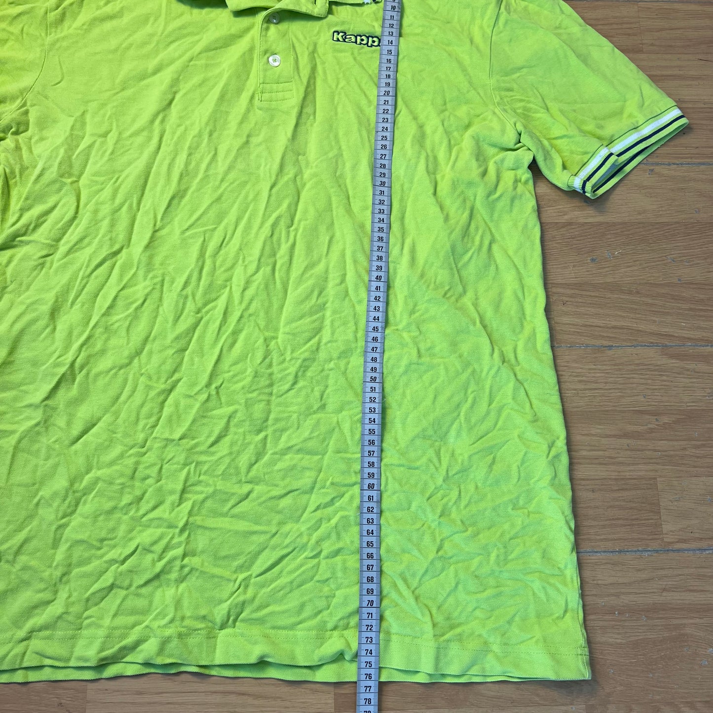 Polo vert fluo - Kappa - Taille XXL