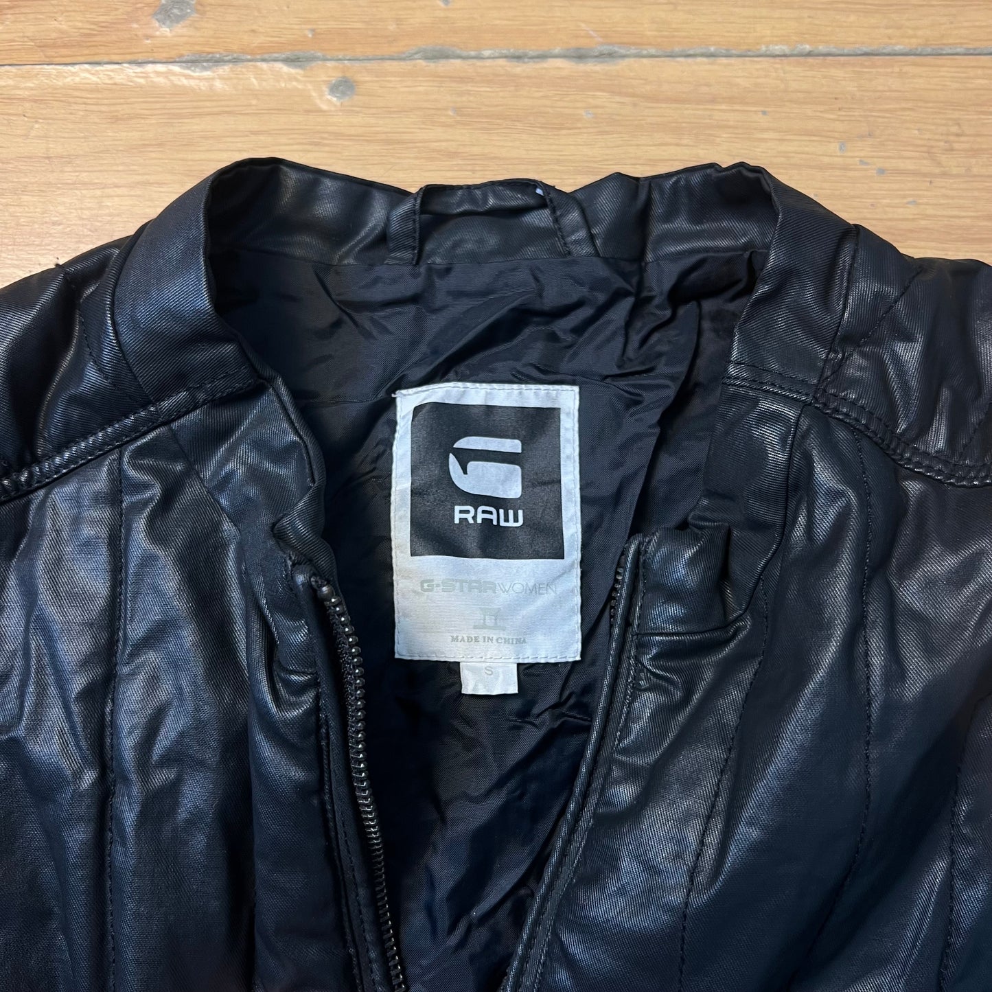 Blouson bomber noir - G-Star - Taille S