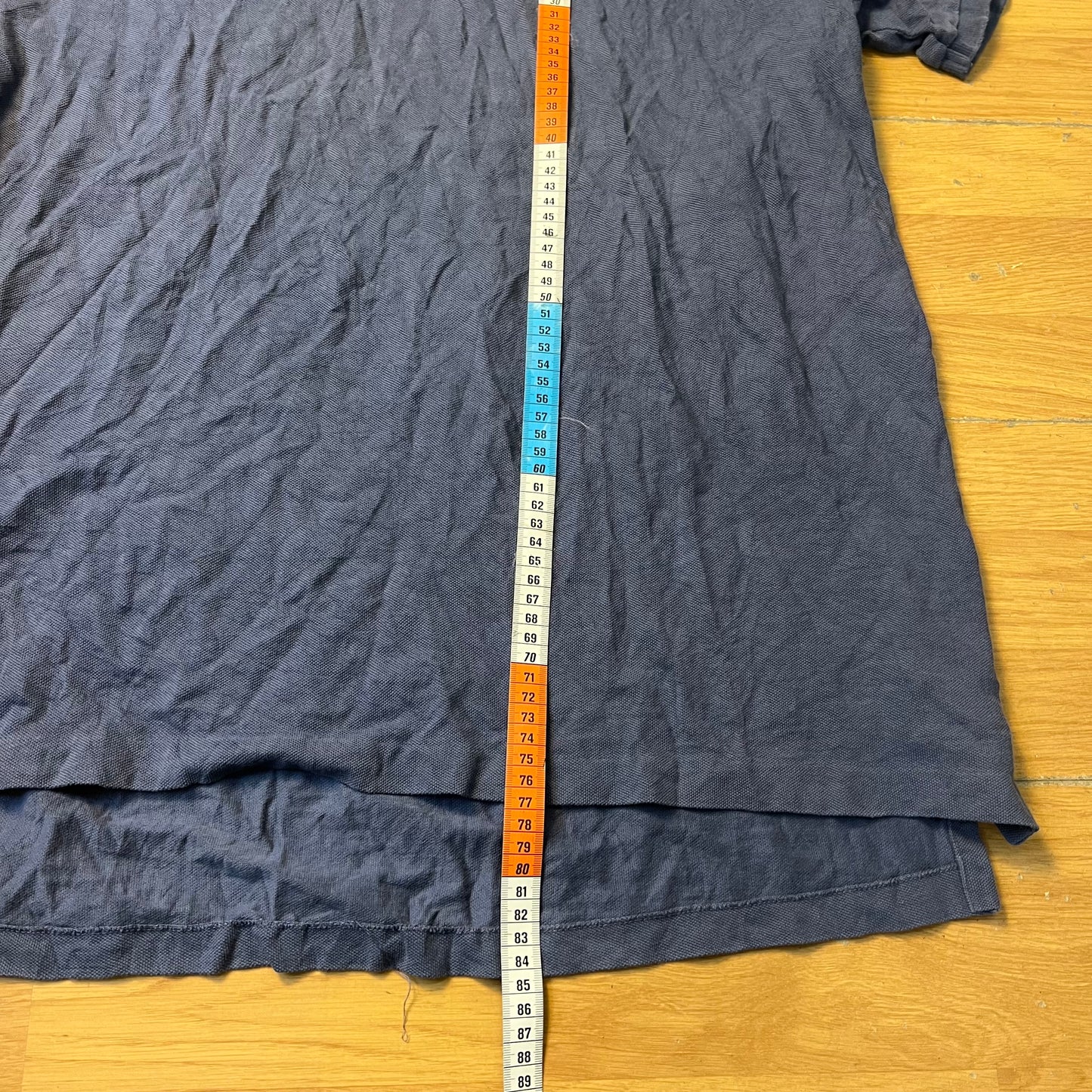 Polo bleu-gris - Ralph Lauren - Taille XXL