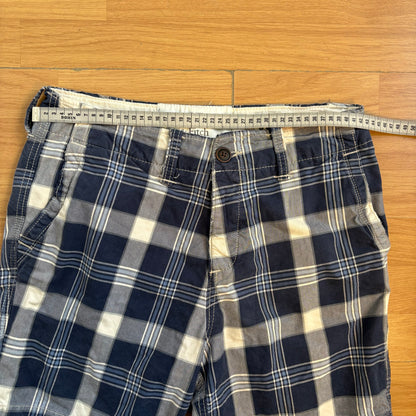 Short à carreaux bleu - Abercrombie & Fitch - Taille w30