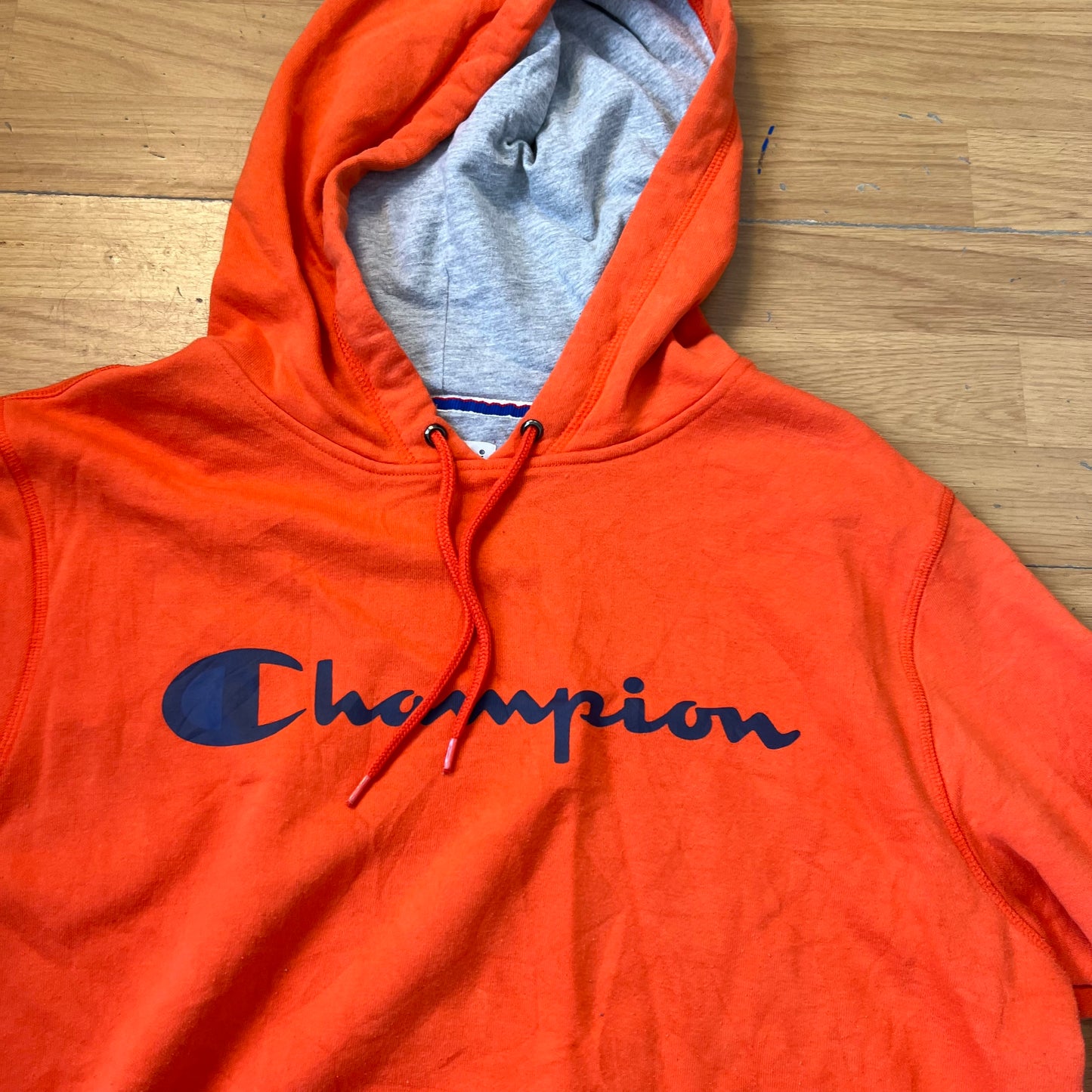 Sweat à capuche orange - Champion - Taille L