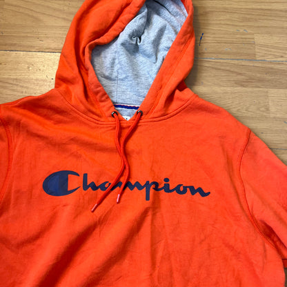Sweat à capuche orange - Champion - Taille L