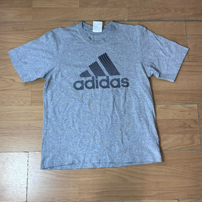 T-shirt Adidas – Taille S (coton, gris)