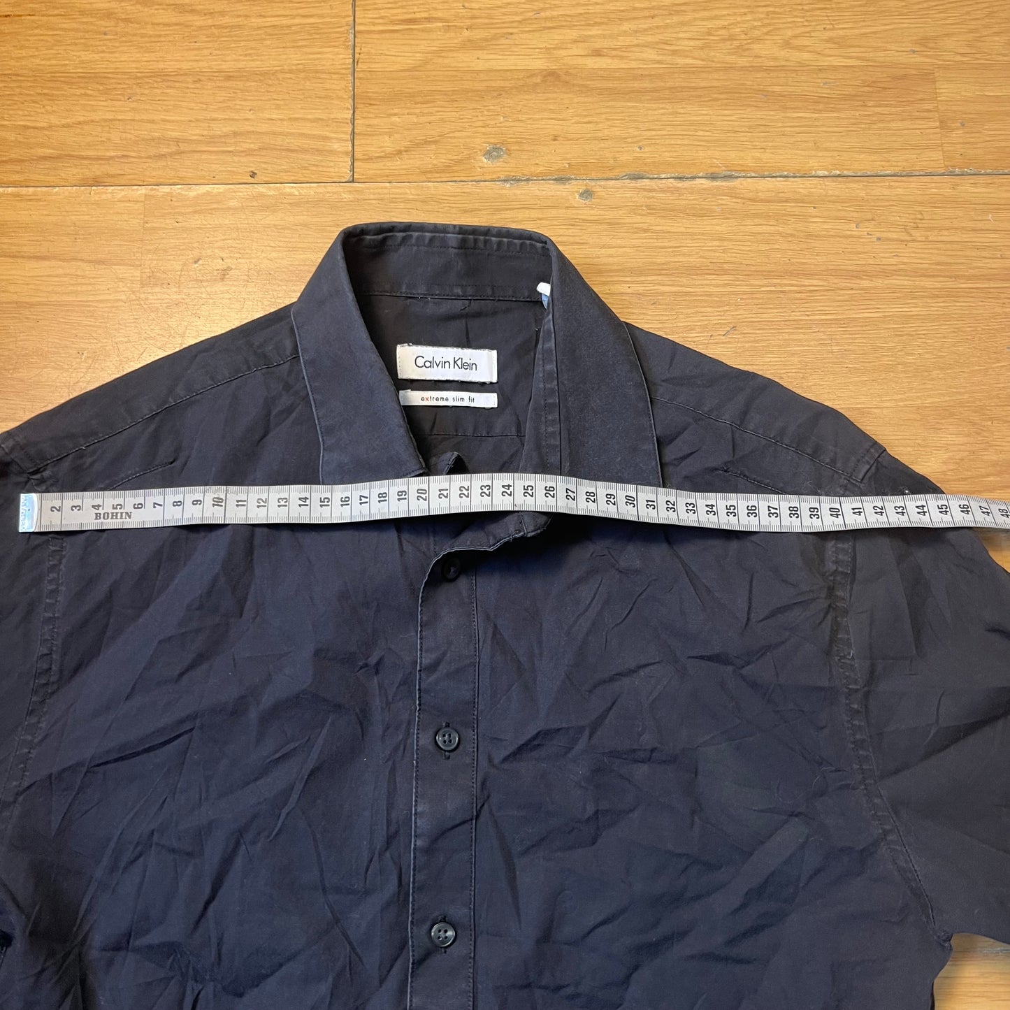 Chemise noire - Calvin Klein - Taille 32/33 (femme)