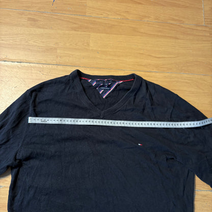 Pull col V - Tommy Hilfiger - Taille XL
