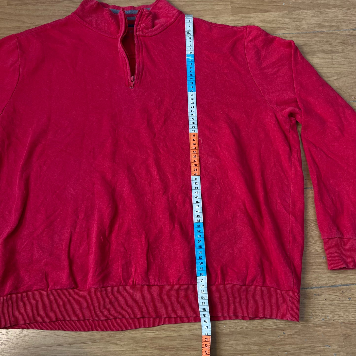 Sweat rouge quart de zip US Polo Assn – Taille XL