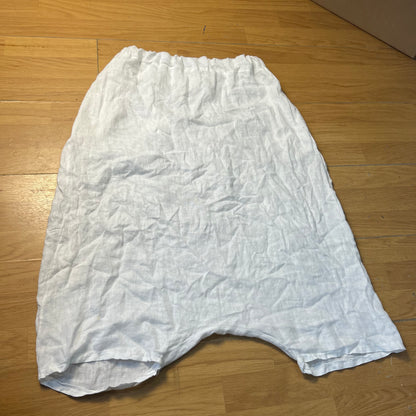 Sarouel blanc en lin - by ZAINAB