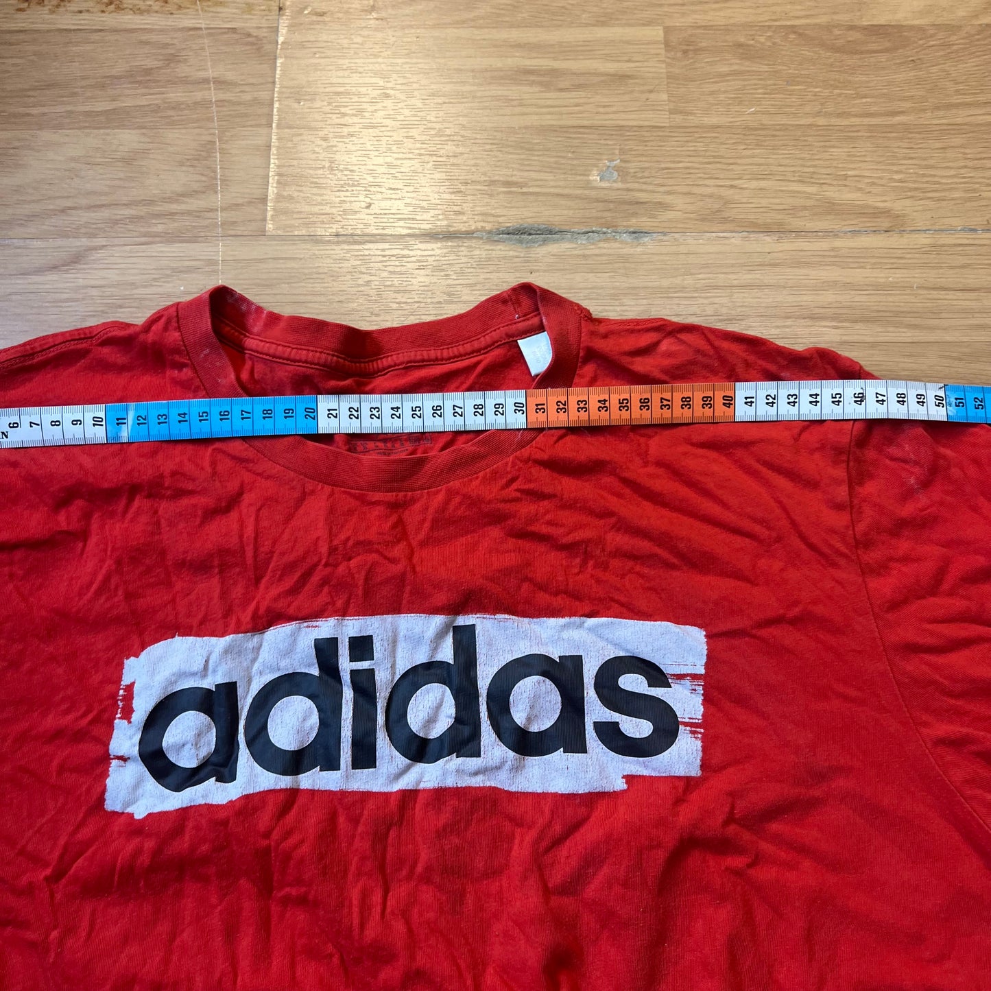 T-shirt orange foncé - Adidas - Taille XL