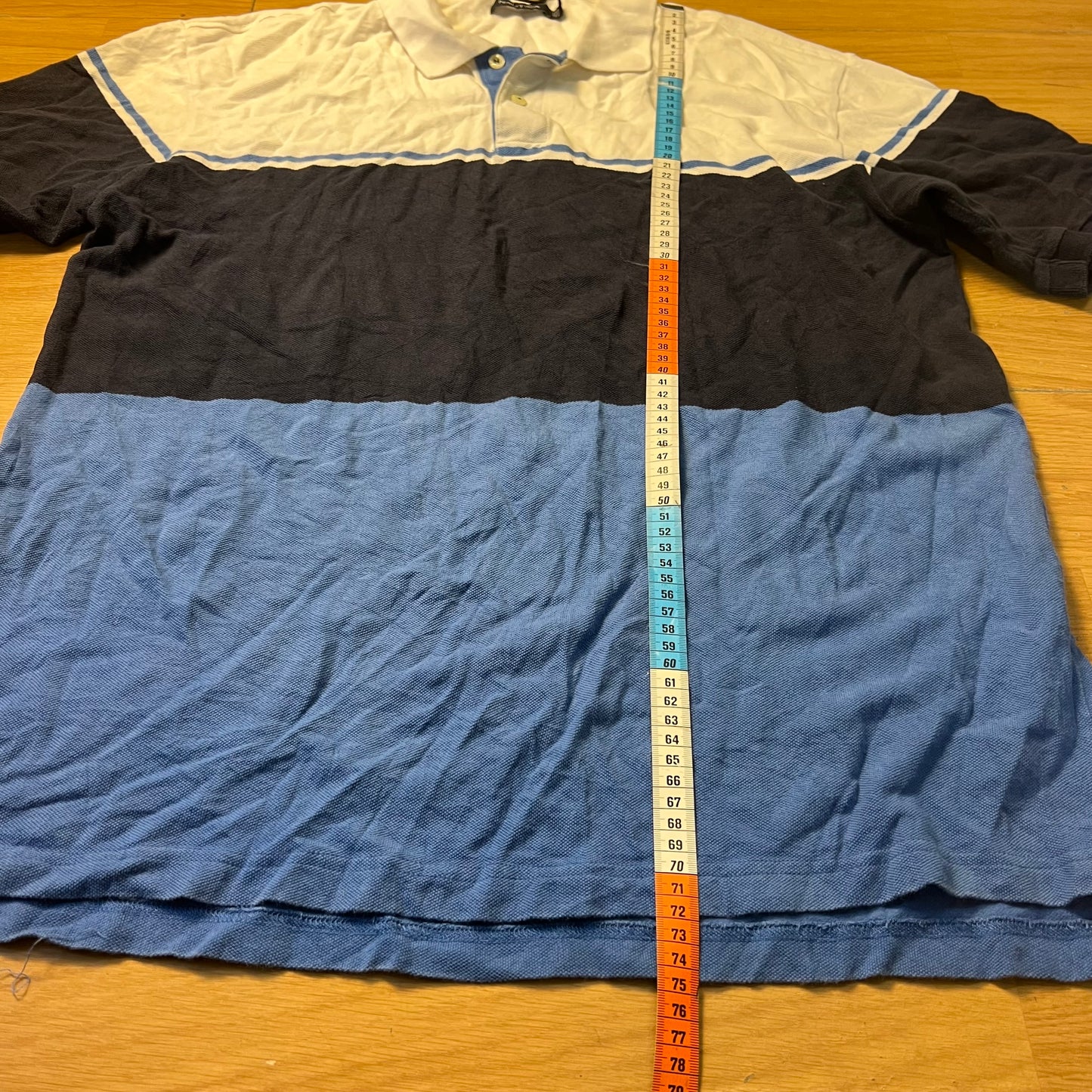 Polo bleu et blanc - Nautica - Taille XL