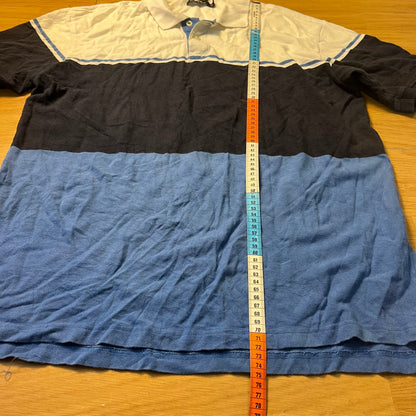 Polo bleu et blanc - Nautica - Taille XL