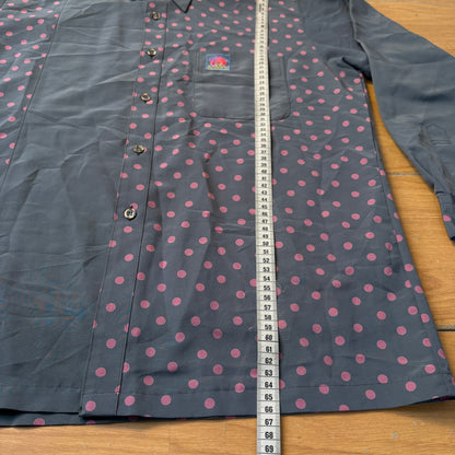 Chemise verte à pois - Rosamclub - Taille L