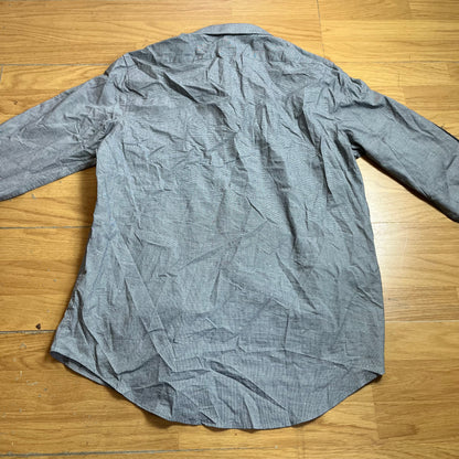Chemise Calvin Klein grise slim – Taille L